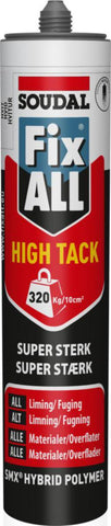 Lim/fug Soudal Fix ALL High Tack (115265) Lim/fug Soudal Fix ALL High Tack (115265)