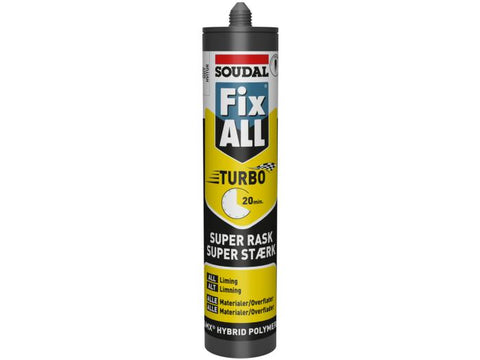 Monteringslim Soudal Fix ALL Turbo (124938) Monteringslim Soudal Fix ALL Turbo (124938)