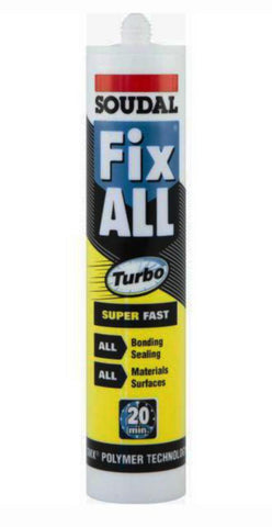 Monteringslim Soudal Fix ALL Turbo (124938) Monteringslim Soudal Fix ALL Turbo (124938)