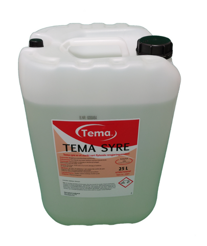 Tema Syre Flytende 25 Liter Tema Syre Flytende 25 Liter