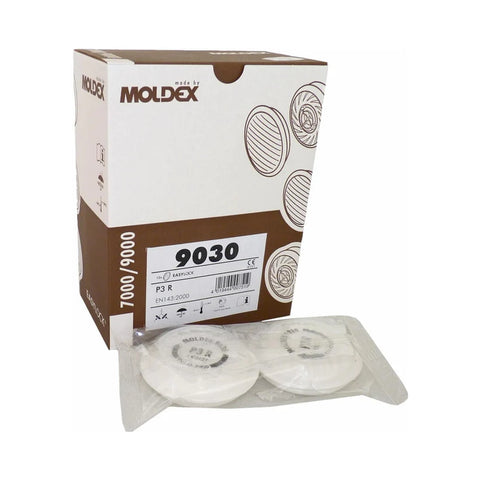 9030 PARTIKKELFILTER EASYLOCK FFP3 Moldex (9030) 9030 PARTIKKELFILTER EASYLOCK FFP3 Moldex (9030)