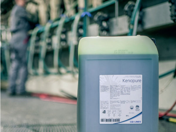 Kenopure Jurvask: Komplett behandling av spenene før melking