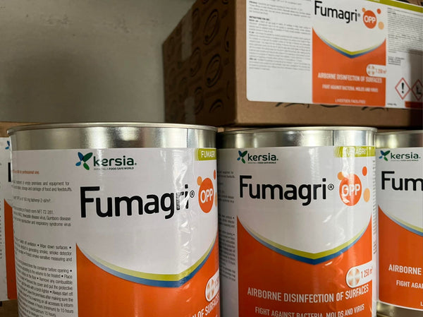 Fumagri OPP: Enkel og effektiv tørrdesinfisering for fjørfehus og driftsbygning