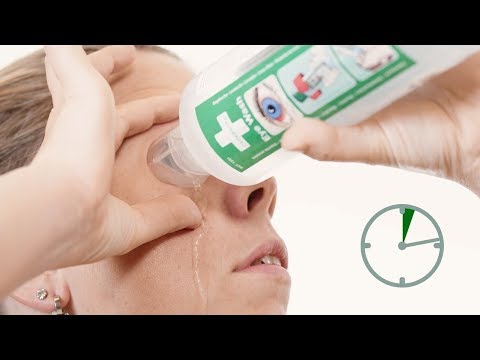 Øyeskylleflaske Cederroth 235ml 0,9% NK