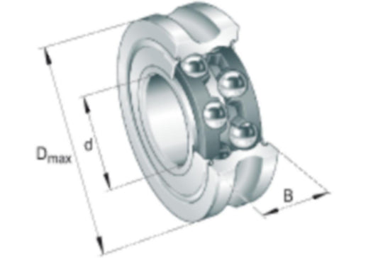 Støtterulle INA LFR