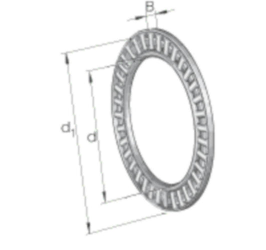 Aksialnålekrans INA AXK