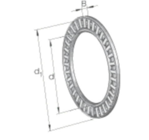 Aksialnålekrans INA AXK