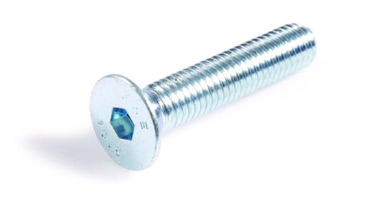 Innvendig Sekskantskrue MF6S ISO 10642 8.8 elforzinket