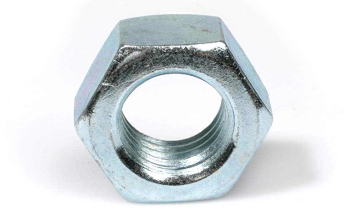 Sekskantmutter U6M UNF KL8.0 elforzinket