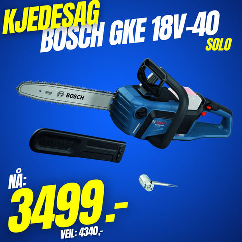 Kjedesag Bosch GKE 18V-40 Solo (75938852)