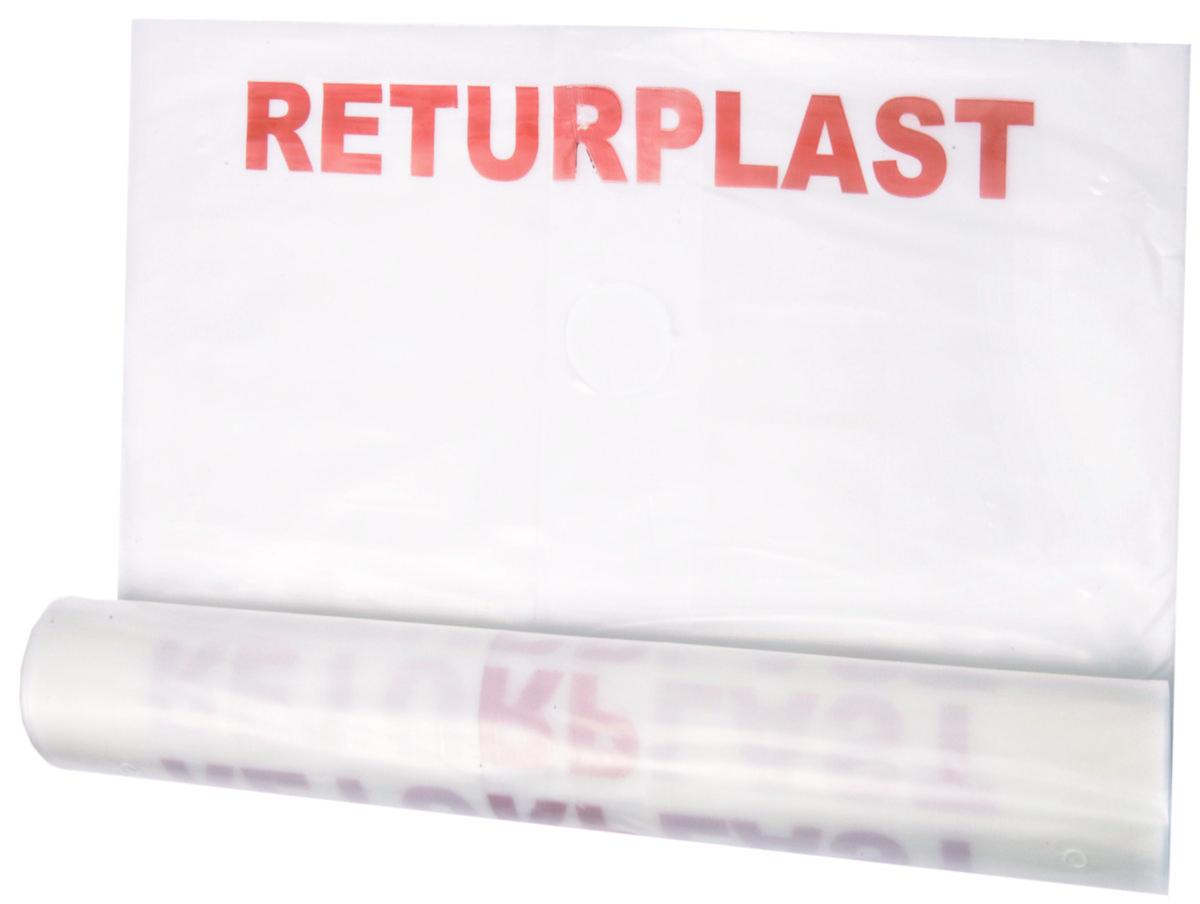 Avfallssekker for returplast