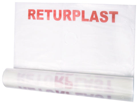 Avfallssekker for returplast