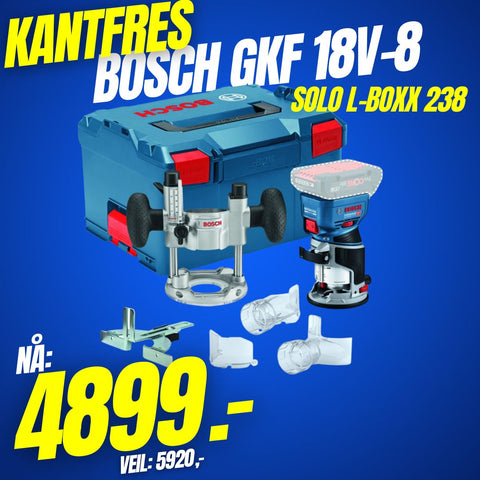 Kantfres Bosch GKF 18V-8 Solo L-BOXX 238 (75938871)