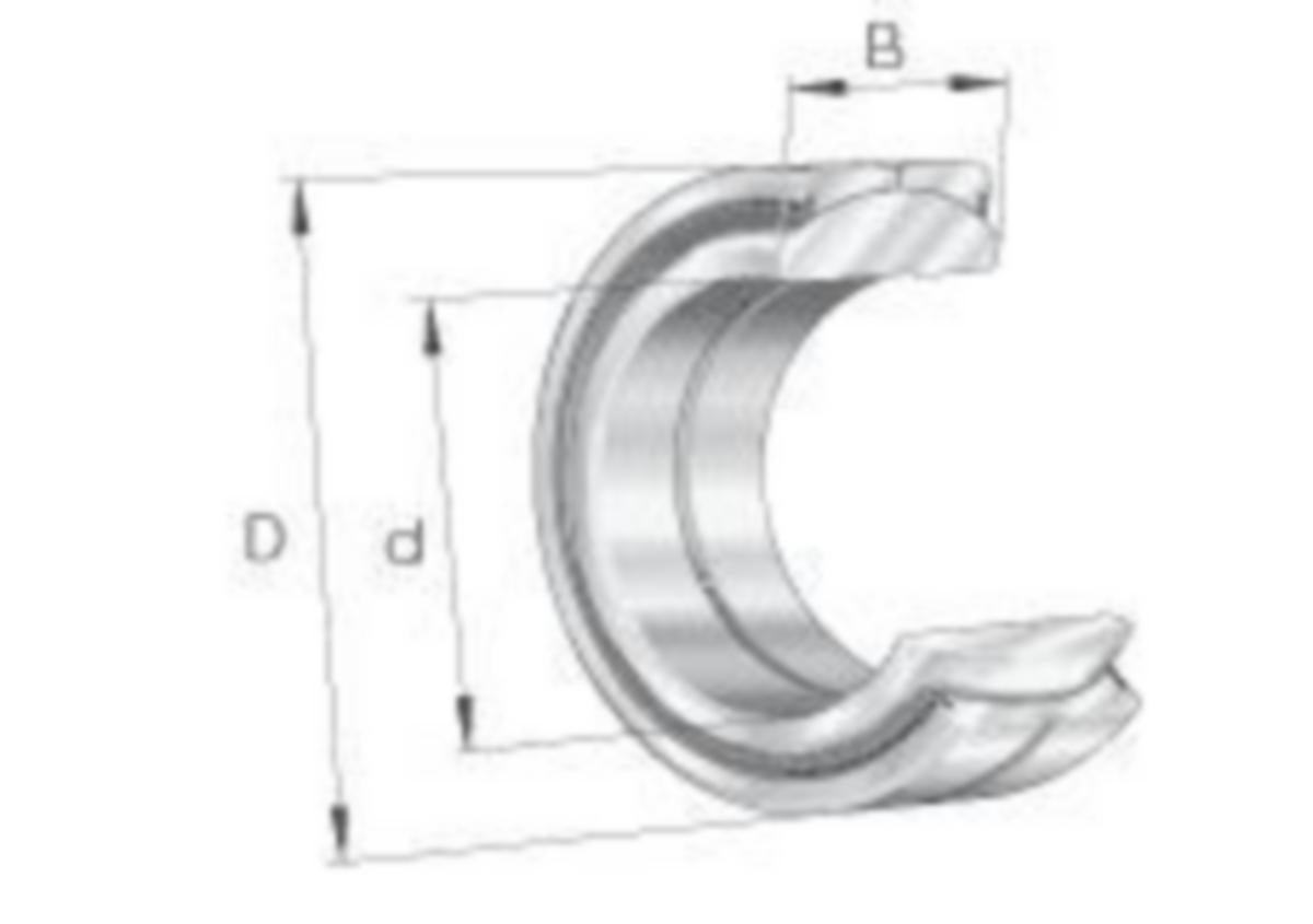 Leddlager INA GE-DO-2RS
