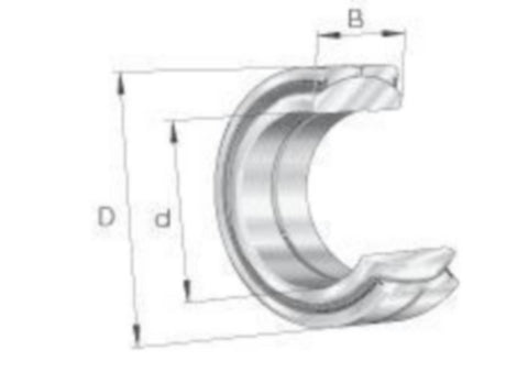 Leddlager INA GE-DO-2RS