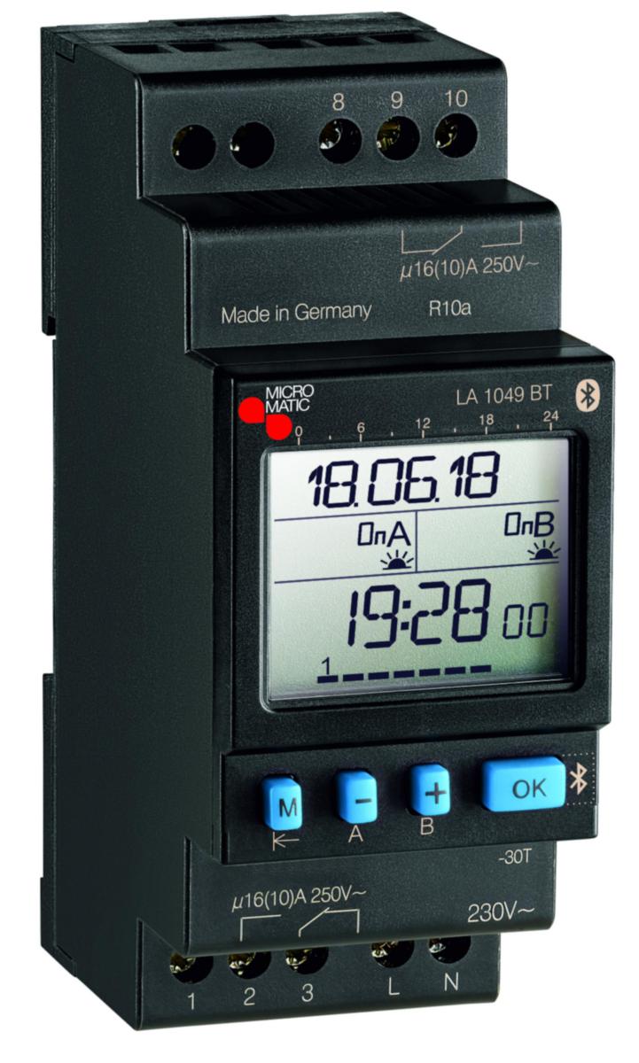 Elektroniske døgn og ukeur Micro Matic/Function MM7596