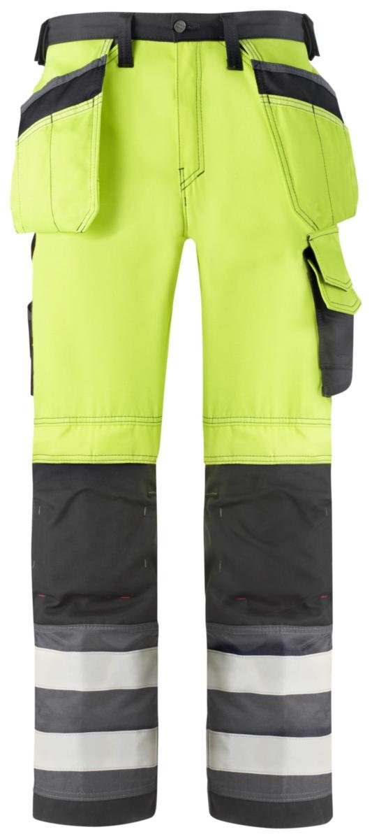 Håndverksbukse Snickers® 3233 HiVis kl.2