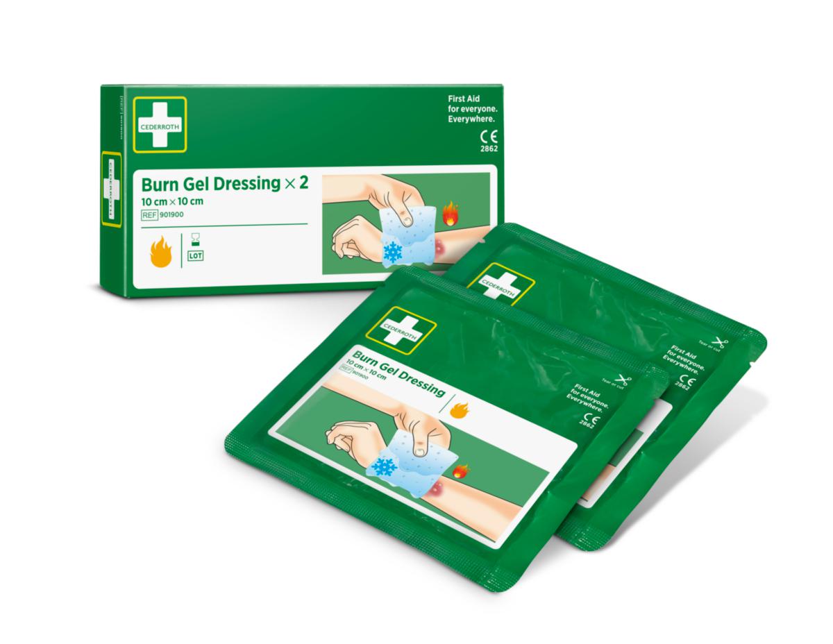 Brannskadekompress Cederroth Burn Gel