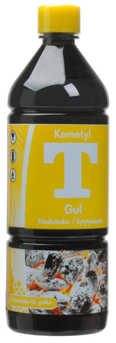 Tennvæske Kemetyl T-gul
