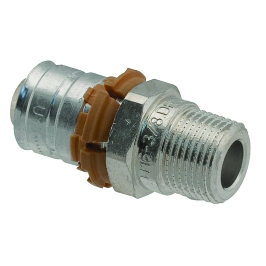 Rettnippel med utvendig gjenge DR, Unipipe - Uponor