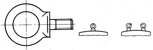 Øyebolt DIN 580 varmforzinket - Arvid Nilsson