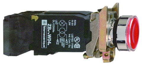 Trykknapp Schneider m/lys