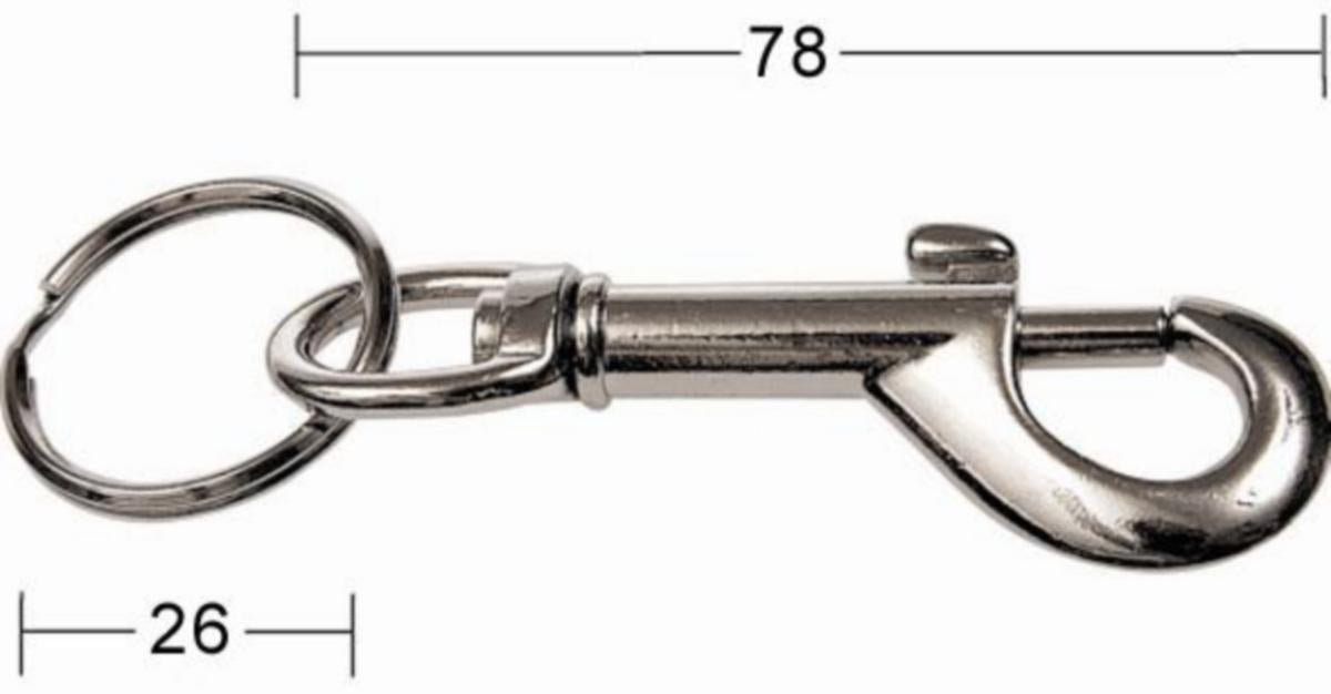 Karabinkrok for nøkkelring - a-collection
