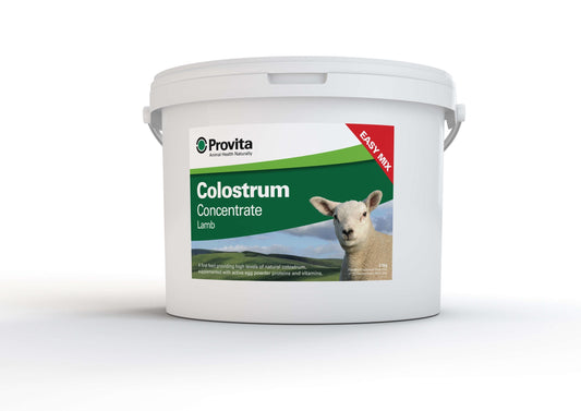 Provita Colostrum Concentrate Lamb, råmelkserstatning i 2,5 kg bøtte