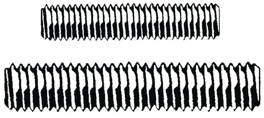 Gjengestag DIN 976 4.6 elforzinket