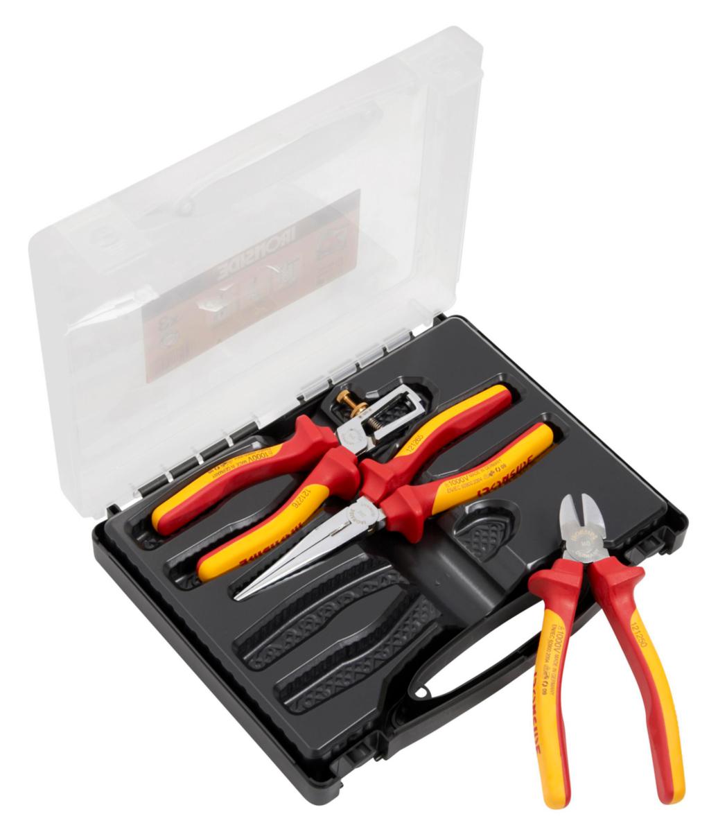 Tangsett 1000V/VDE, 3 deler Ironside