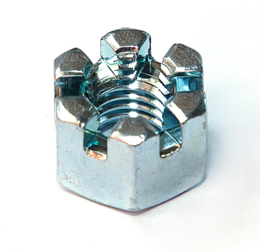 Kronemutter MHKM DIN 935 KL8.0 elforzinket