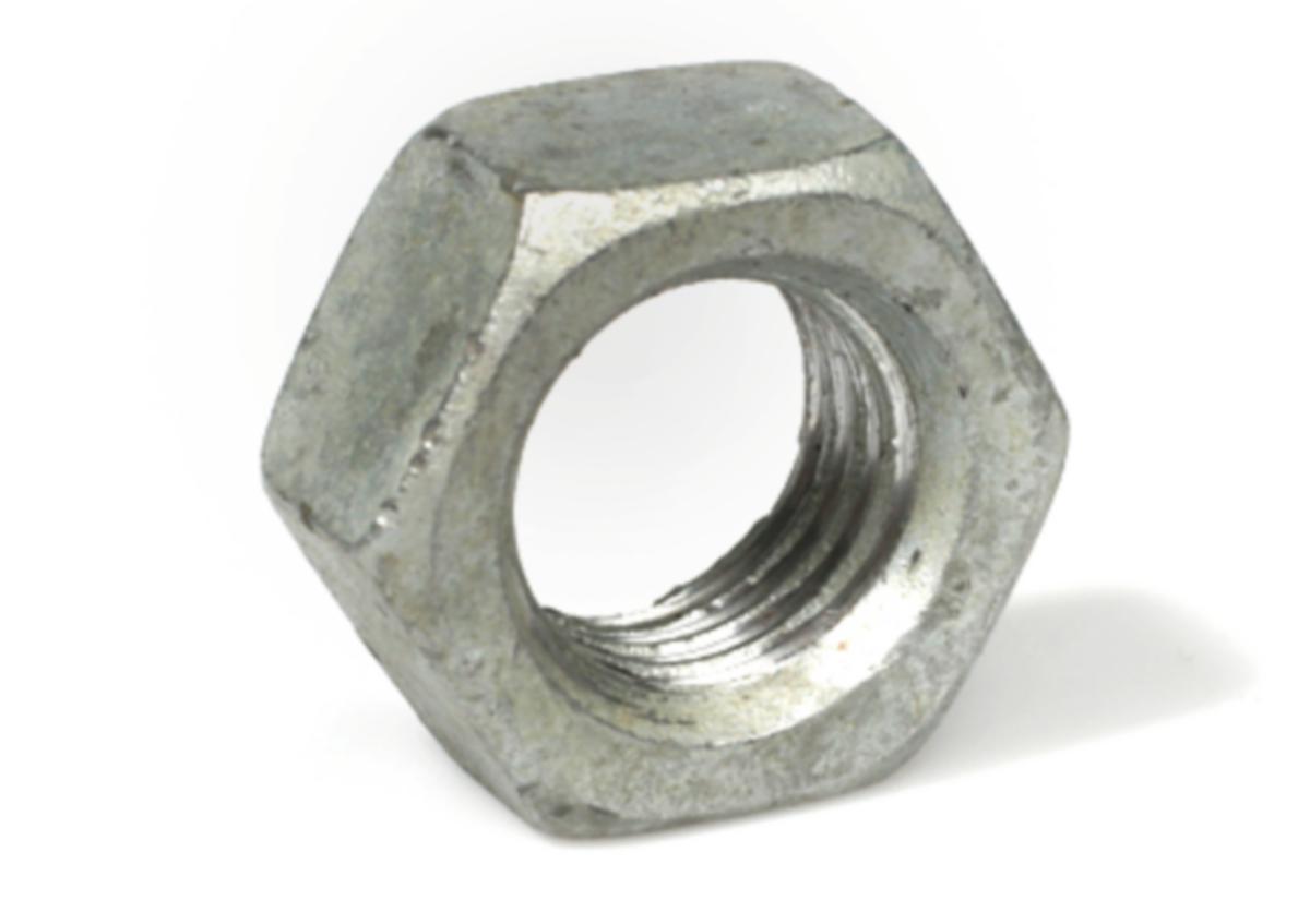 Sekskantmutter ISO 4032 KL8.8 varmforzinket