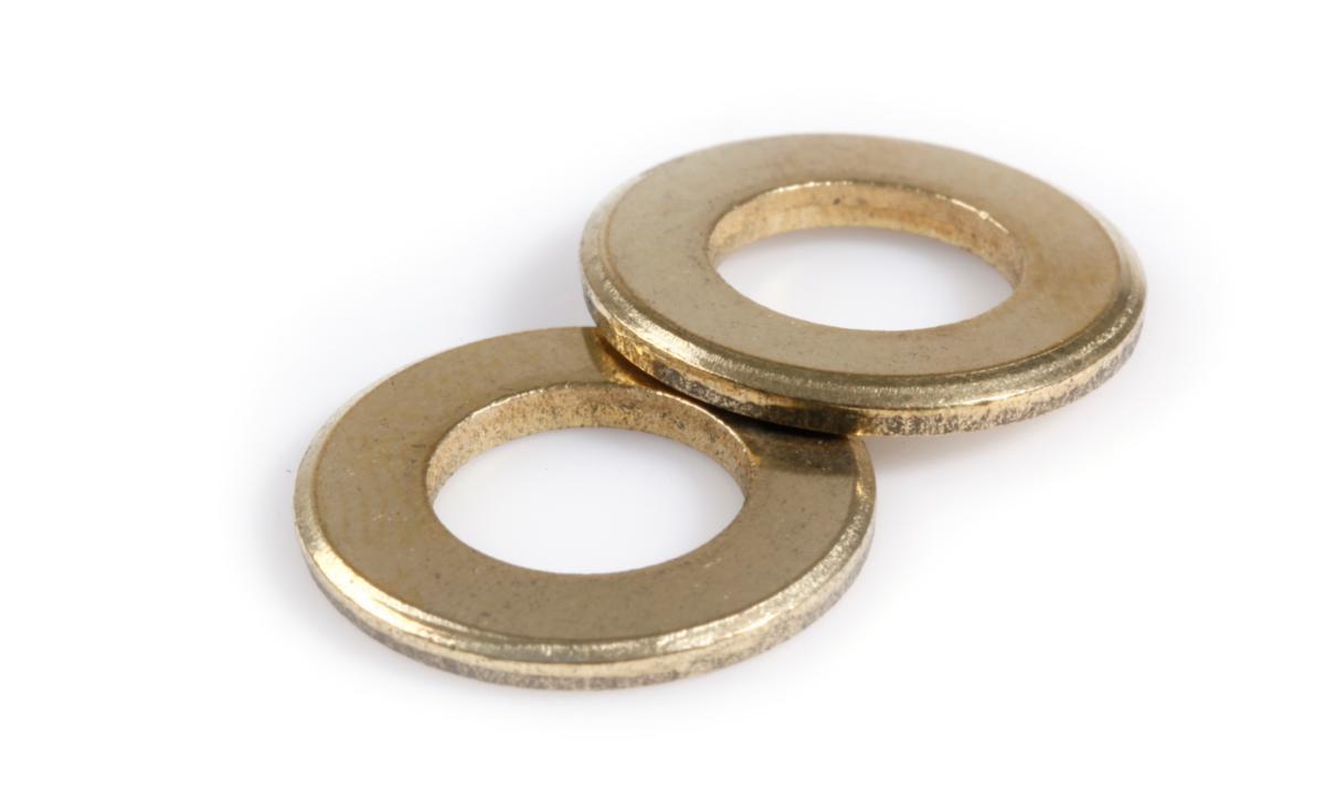 Rundskive BRB DIN 125A messing