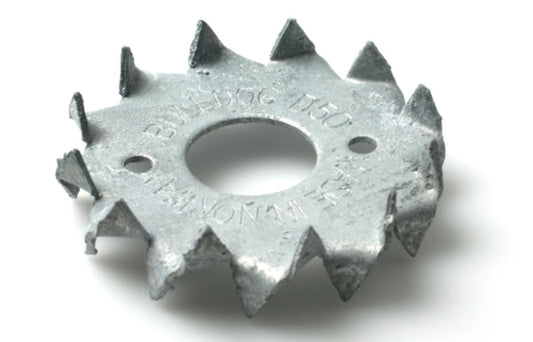 Tannskive Bulldog tosidig varmforzinket