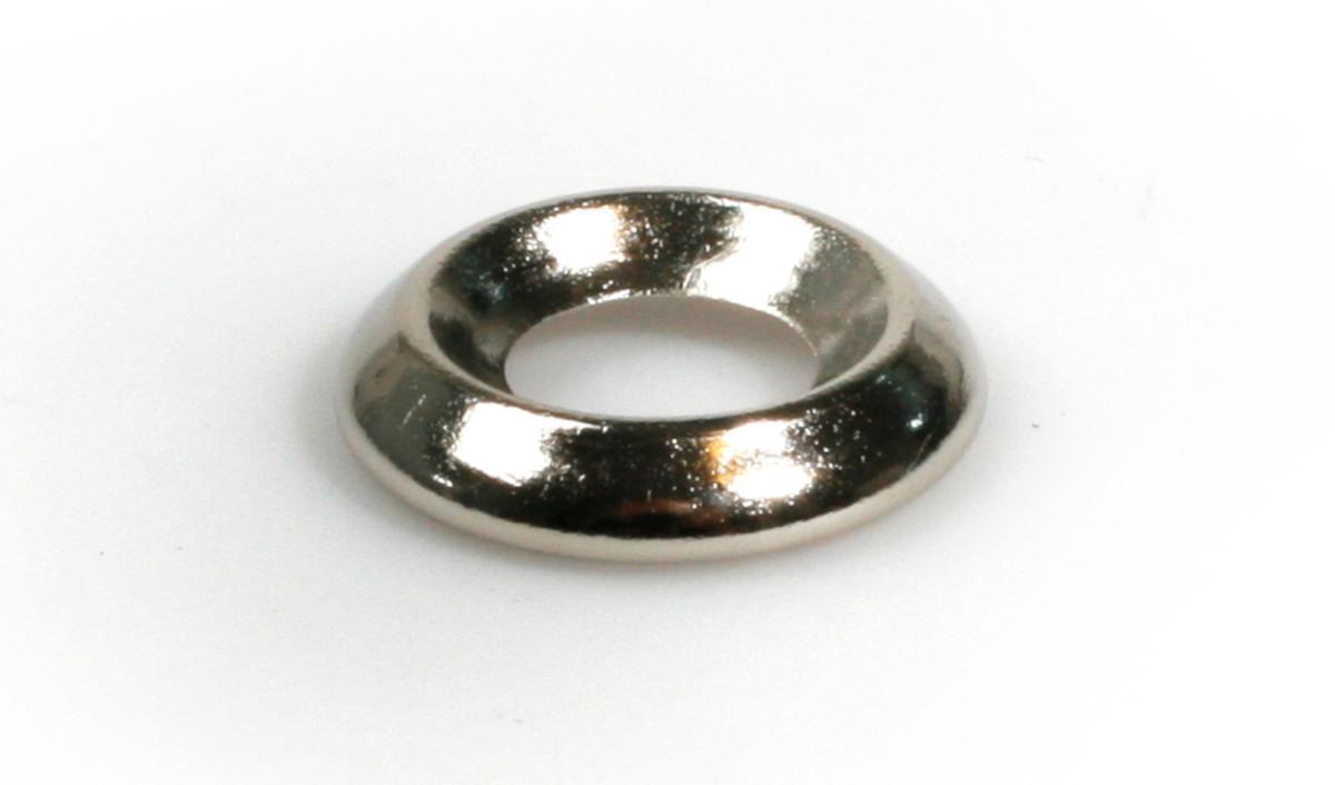 Rundskive RB messingforniklet