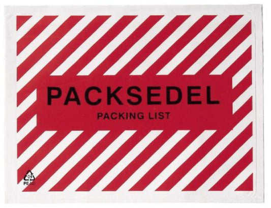 Pakkseddelkonvolutt