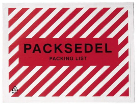 Pakkseddelkonvolutt