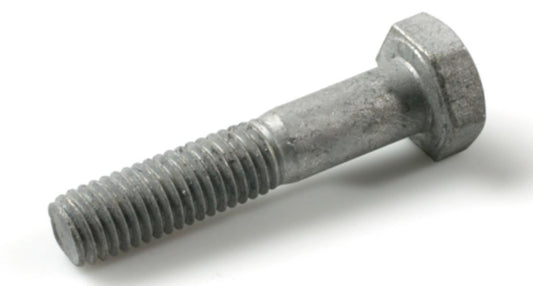 Sekskantskrue ISO 4014 8.8 delgjenget varmforzinket