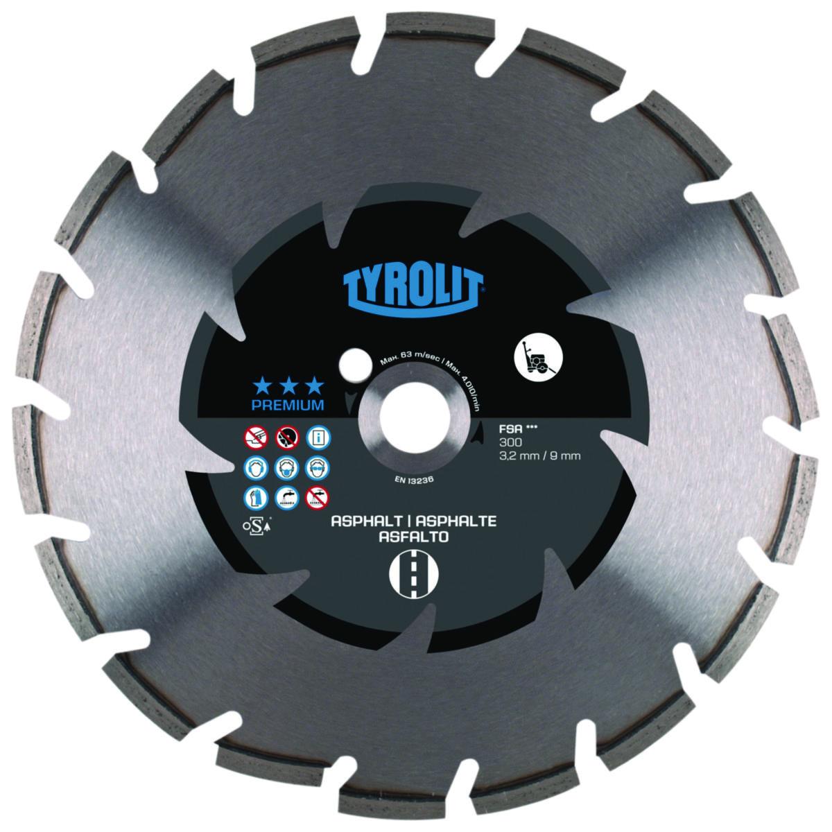 Gulvsagblad Tyrolit Premium*** FSA Asfalt