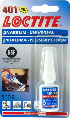 Cyanoakrylatlim Loctite® 401