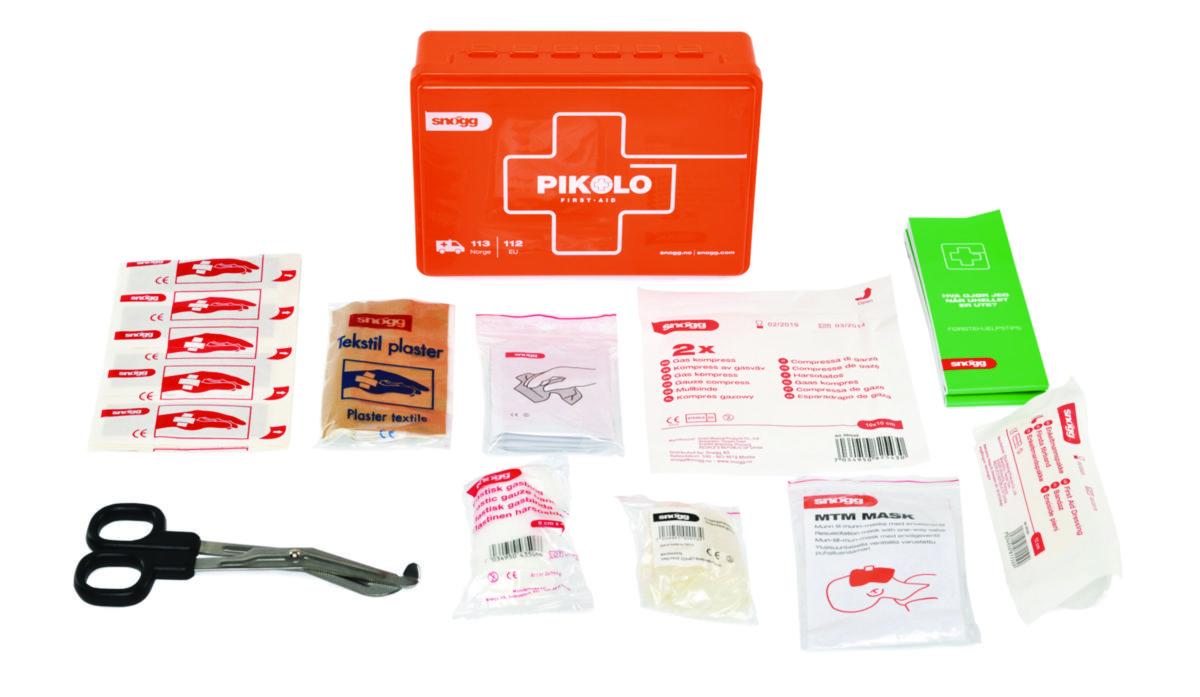 Førstehjelpsskrin Snøgg® Pikolo - Snögg