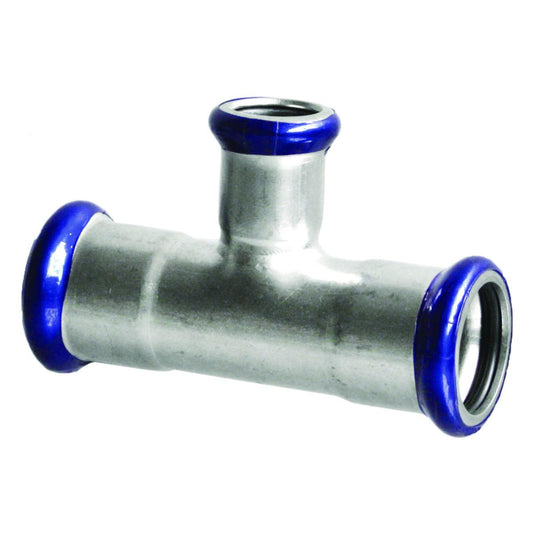 T-rør med forminsket avstikk, syrefast, A-press - a-collection