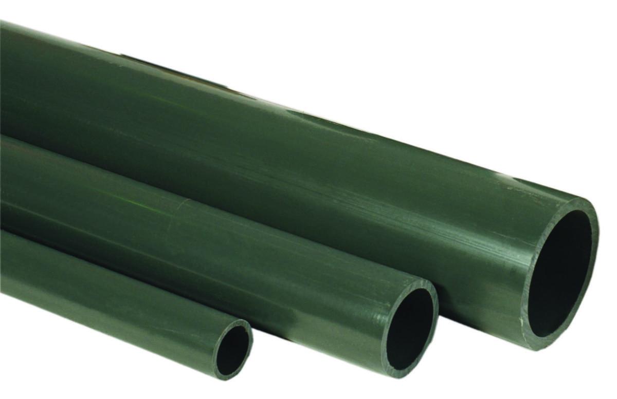 Trykkrør u/muffe liming PVC 10 - GPA Flowsystem