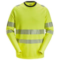 T-skjorte lang erme Snickers® 2431 HiVis