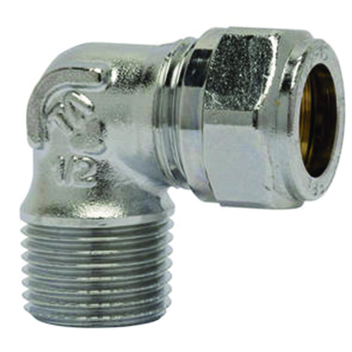 Albu 90° m/utvendige gjenger FPL - TA