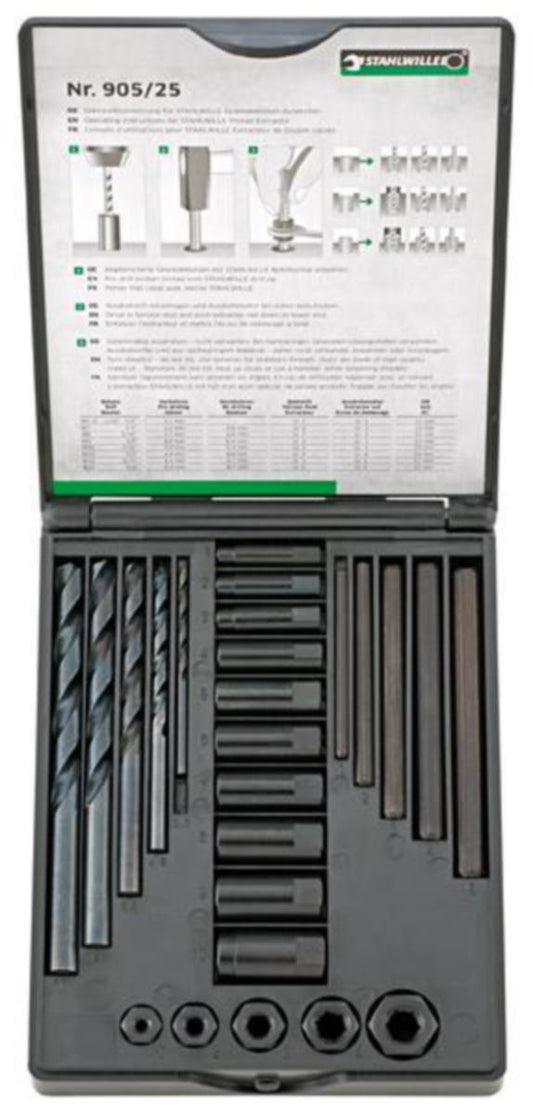 Skrueuttrekkersett Stahlwille 905/25