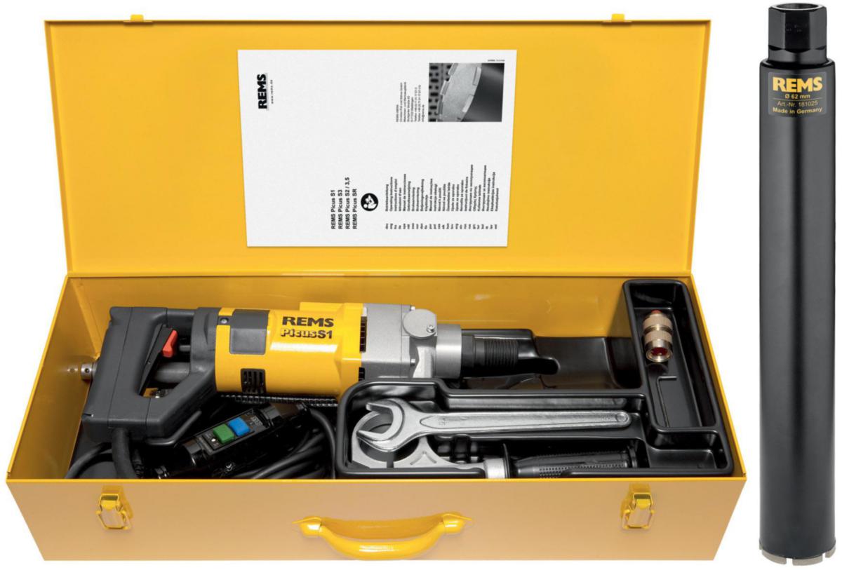 Diamantbormaskin Rems Picus S1 Set 62.