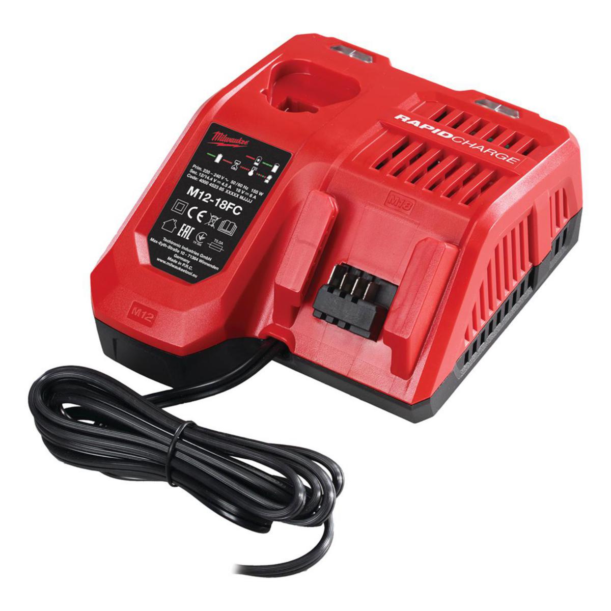 Batterilader Milwaukee M12-18 FC - 230