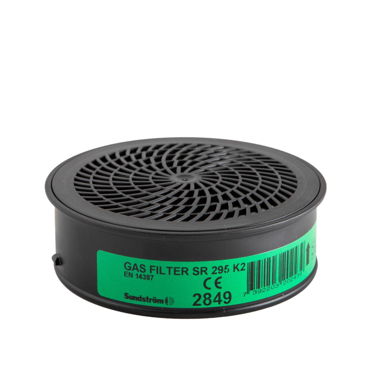 Gassfilter Sundström halvmaske og helmaske