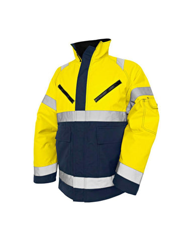 Vinterjakke allværs Blåkläder 4827 HiVis kl.2
